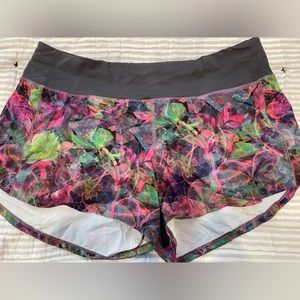 Lululemon run time shorts size 12